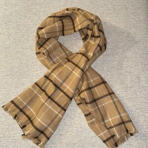 🆕 NWOT Women's Zara Plaid Blanket Scarf